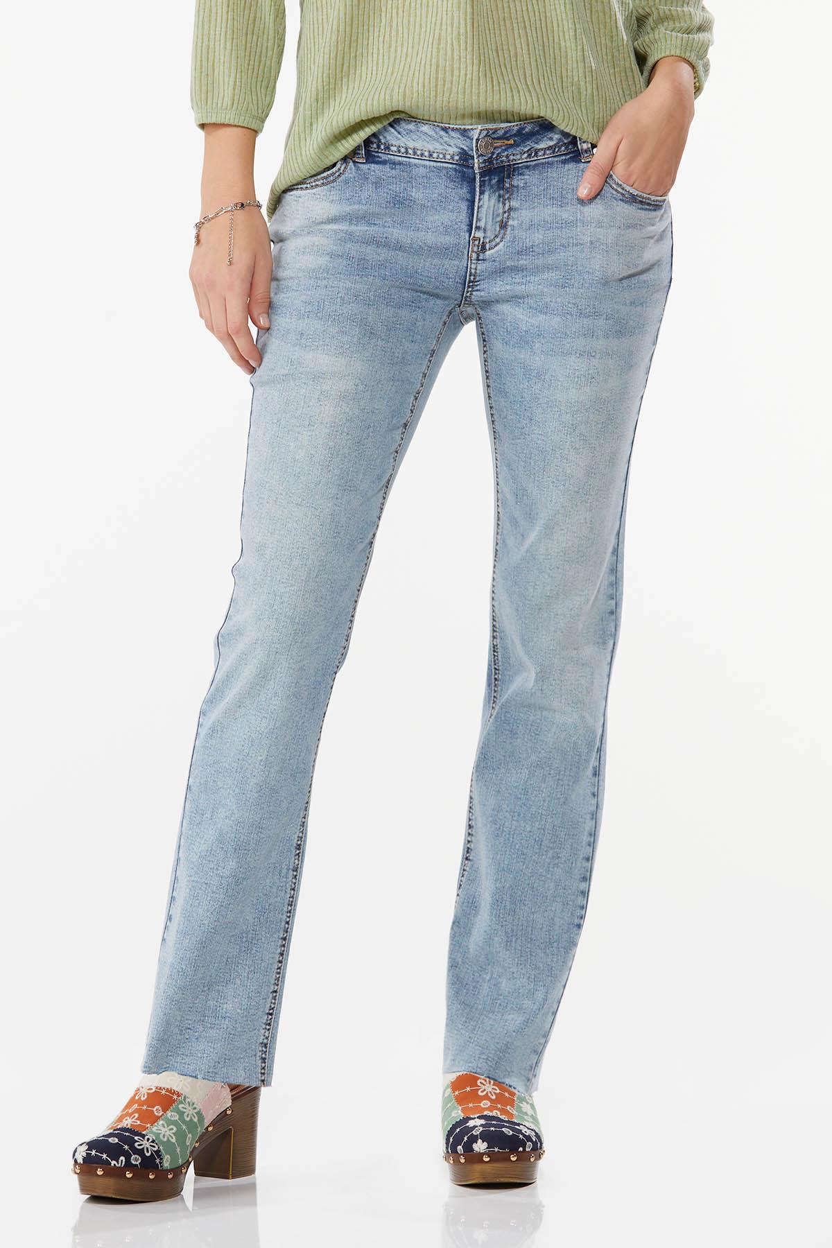 Light Wash Jeans Straight Cato Fashions