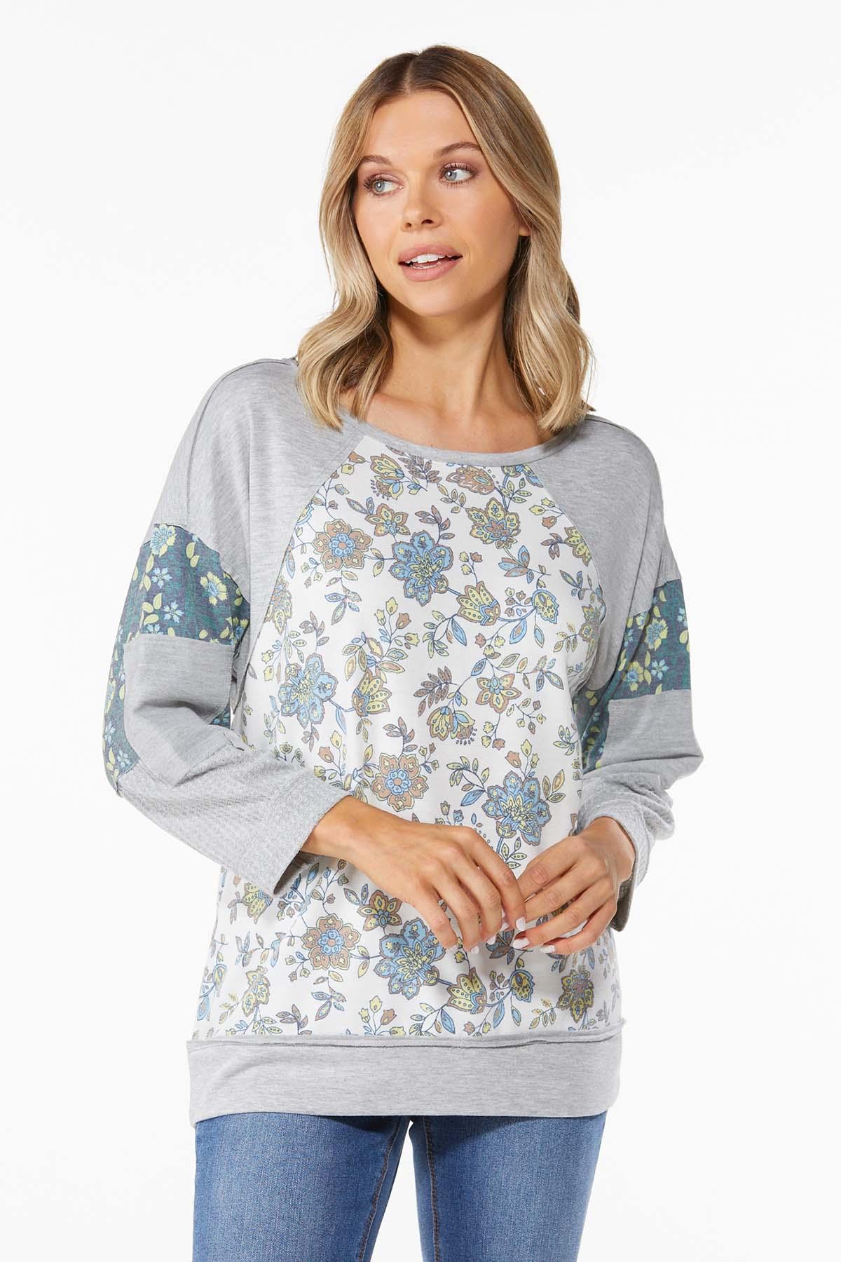 Patch Sleeve Top