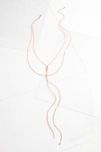 Delicate Layered Split Necklace
