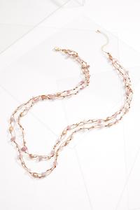 Embellished Thread Necklace