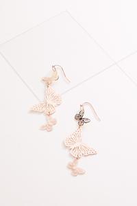 Linear Butterfly Earrings