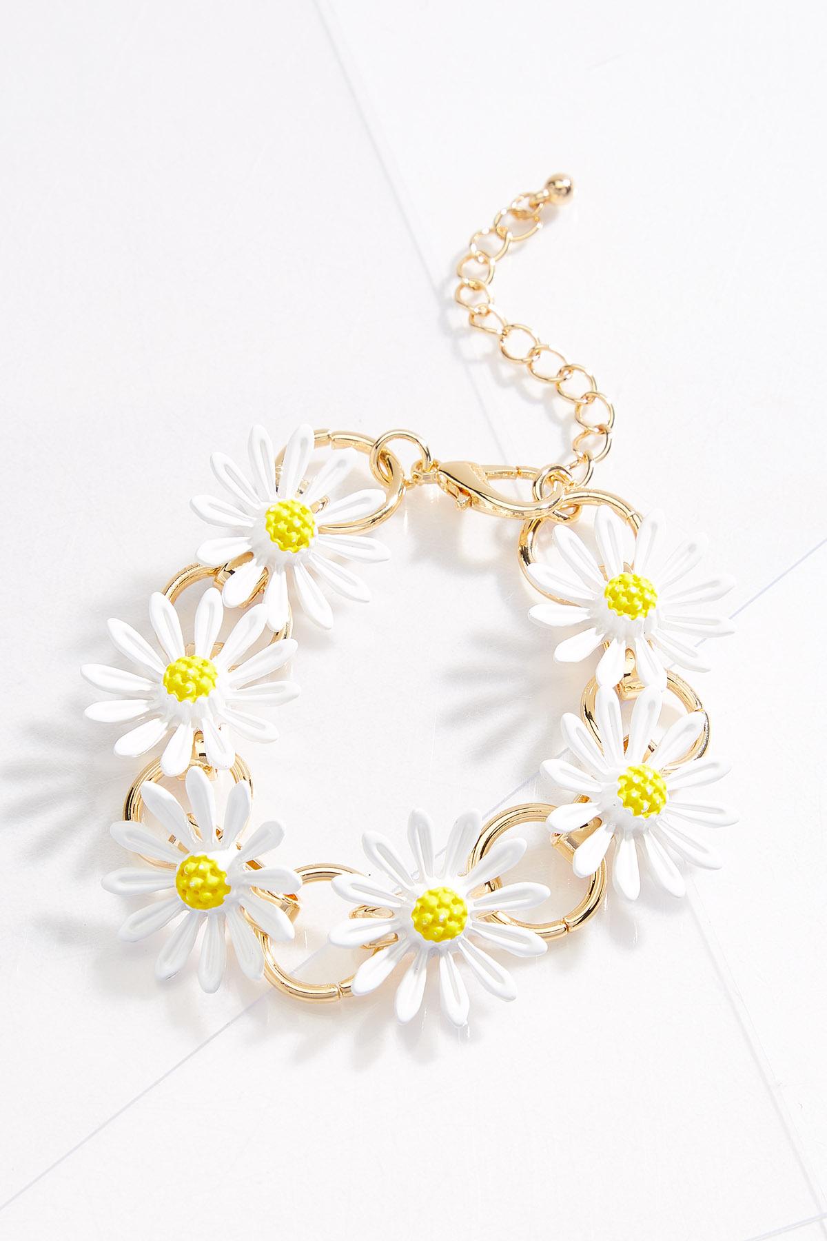 Daisy Flower Chain Bracelet