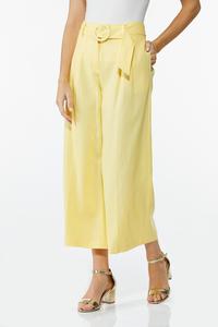 Cropped Sunny Linen Pants