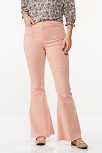 Coral Flare Jeans