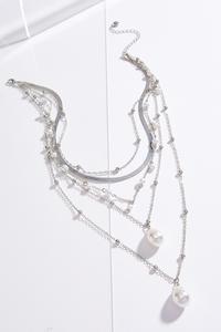 Pearl Delicate Layered Necklace