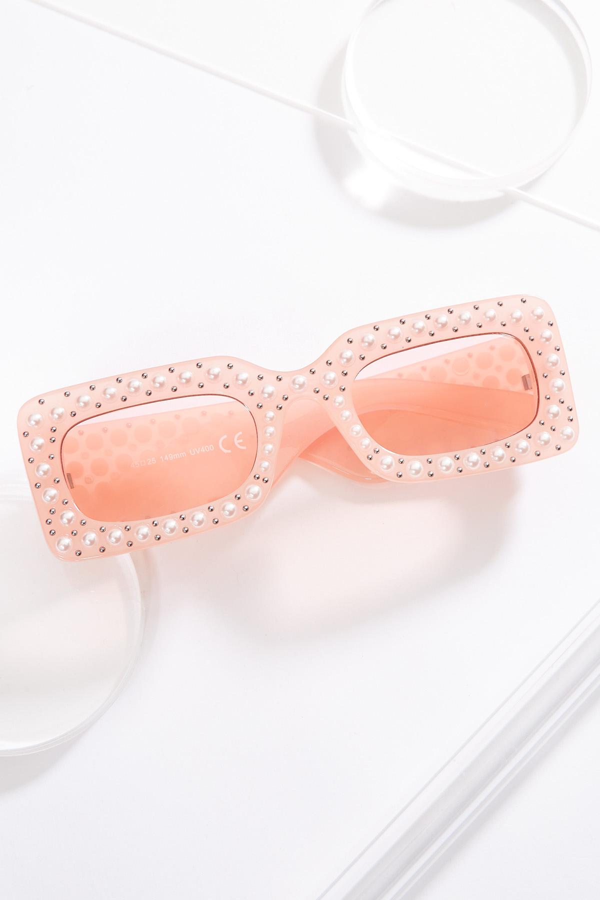 Pearl Embellished Sunglasses
