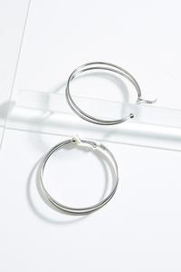 Double Hoop Clip-On Earrings