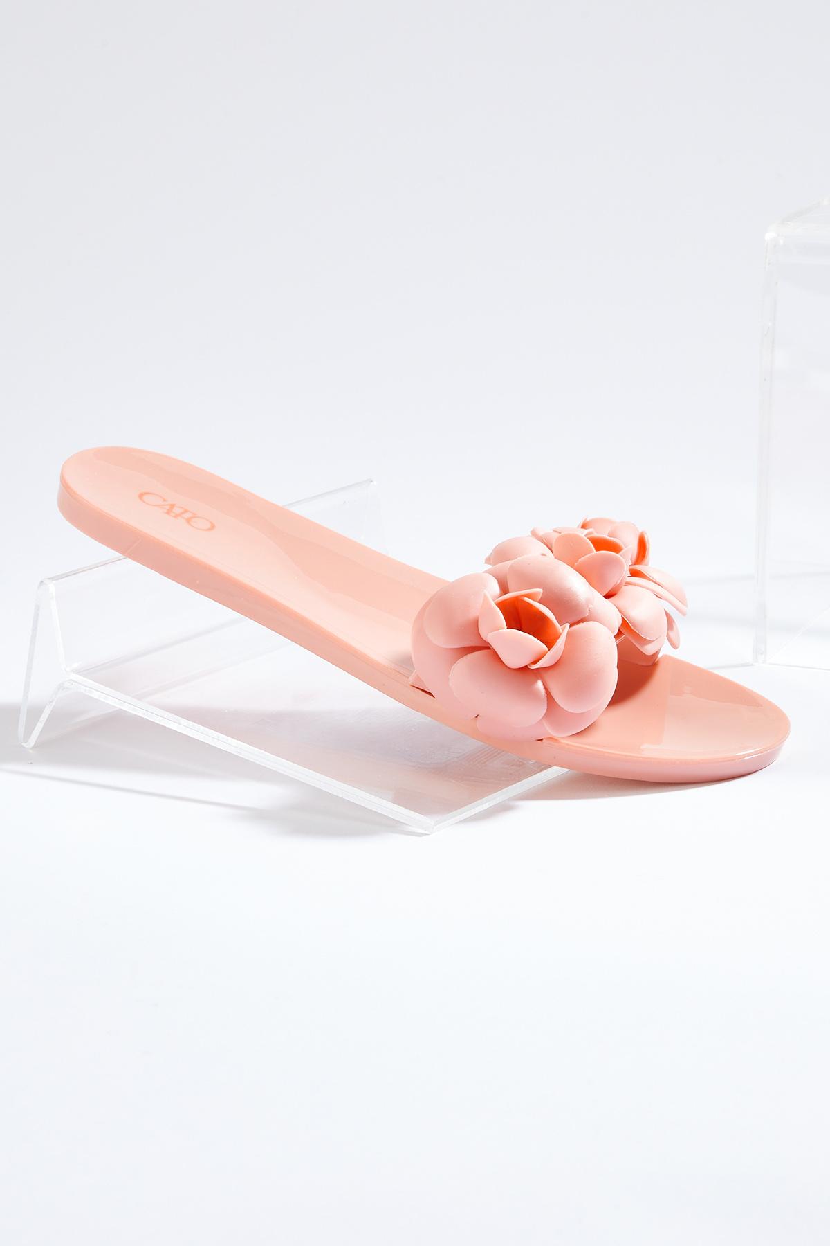 Floral Bloom Jelly Sandals