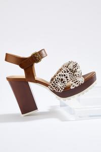 Crochet Knotted Band Sandals