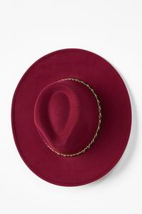Chain Band Panama Hat