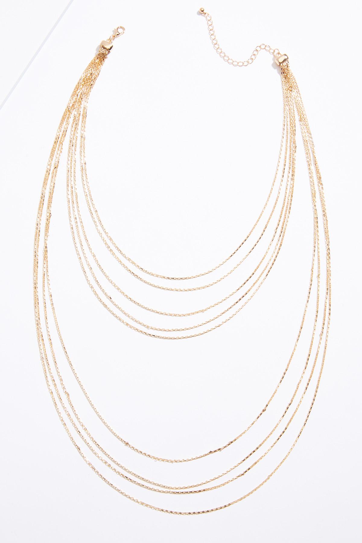Delicate Layered Chain Necklace