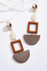 Mixed Media Tiered Earrings
