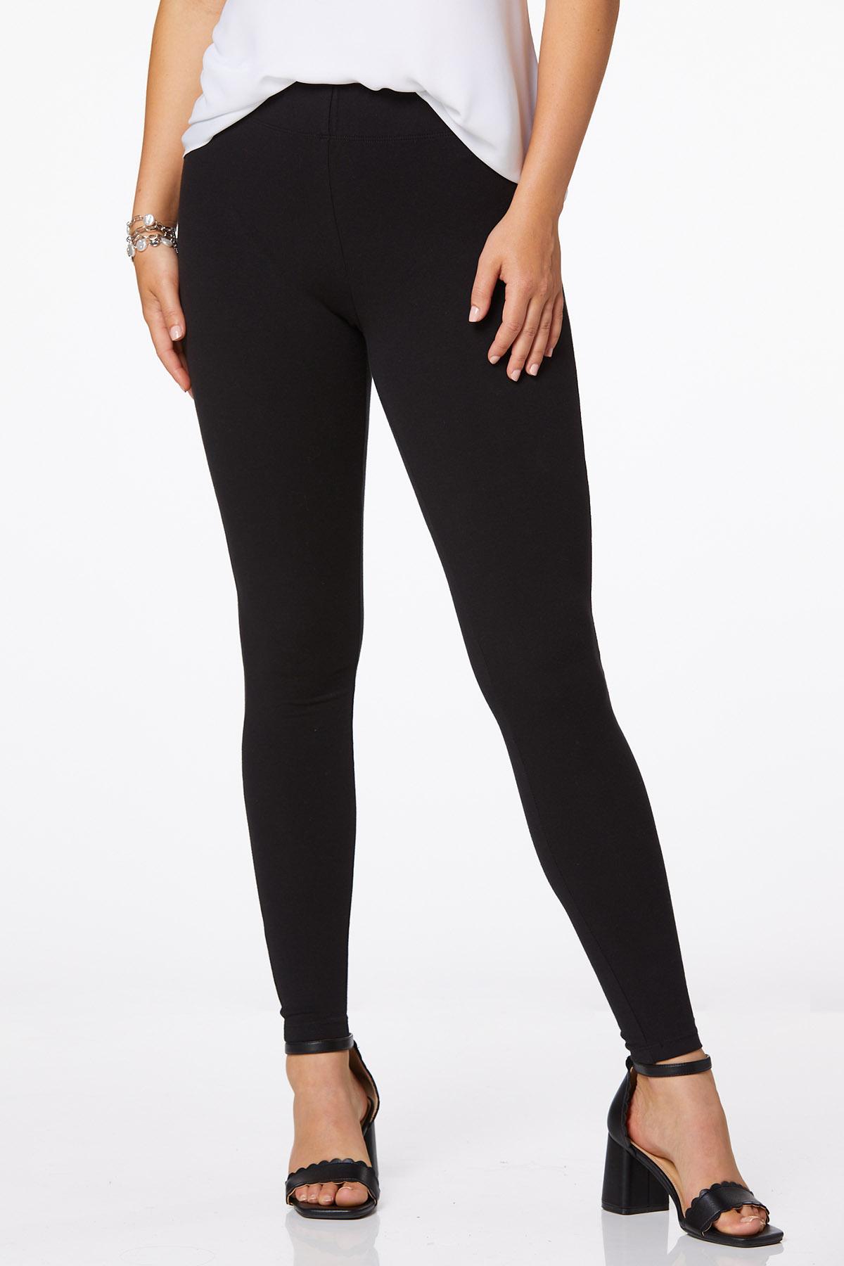 Cato Fashions  Cato Solid Black Leggings