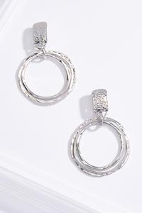 Double Circle Clip-On Earrings