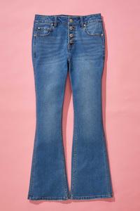 Girls Flare Contest Jeans
