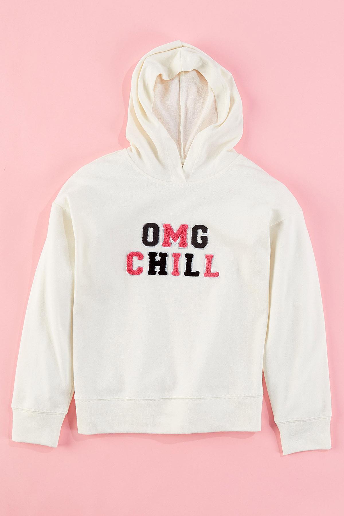 Girls Omg Chill Sweatshirt