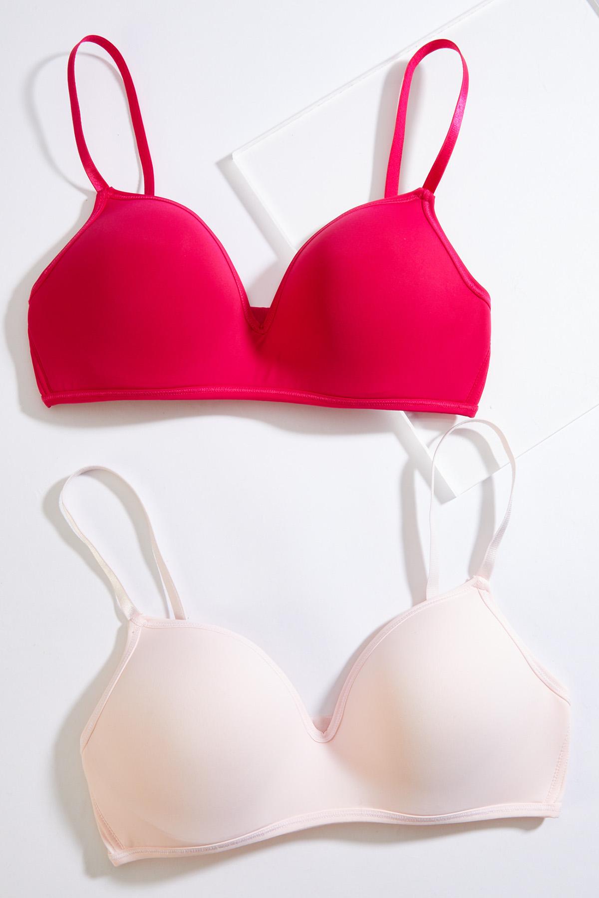 Primark Secret Possessions Women's Bralette Size Medium Pink Non-Wired  Ruffle
