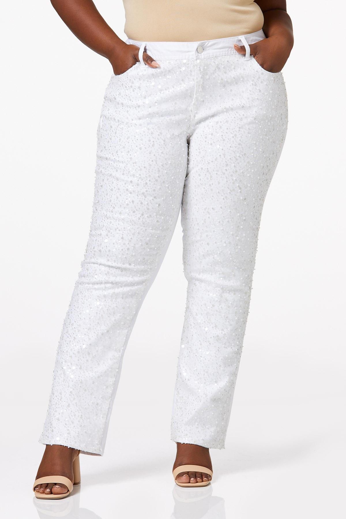 Cato Fashions  Cato Plus Size Embellished Bootcut Jeans