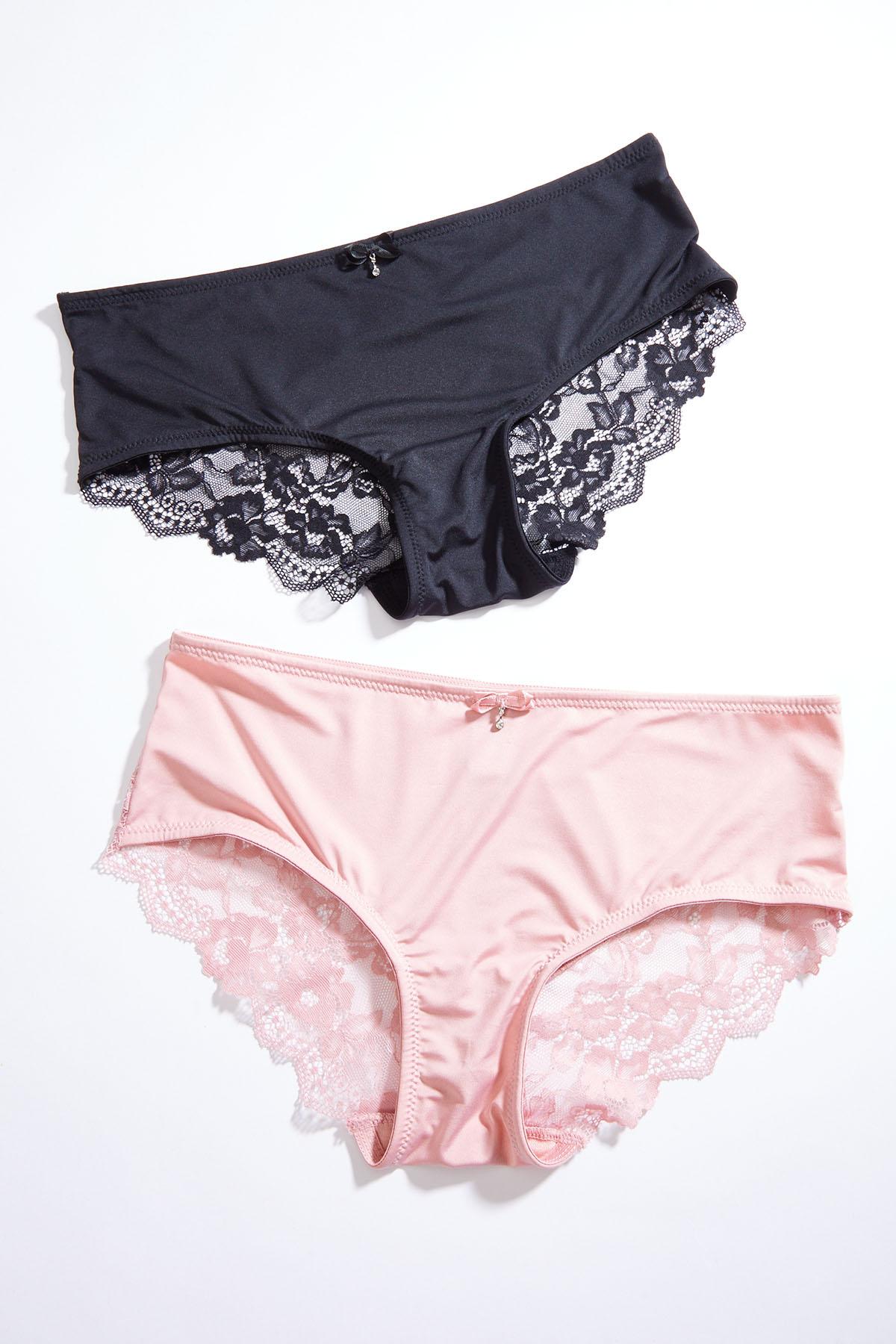 Cato Fashions  Cato Lace Back Hipster Panty Set