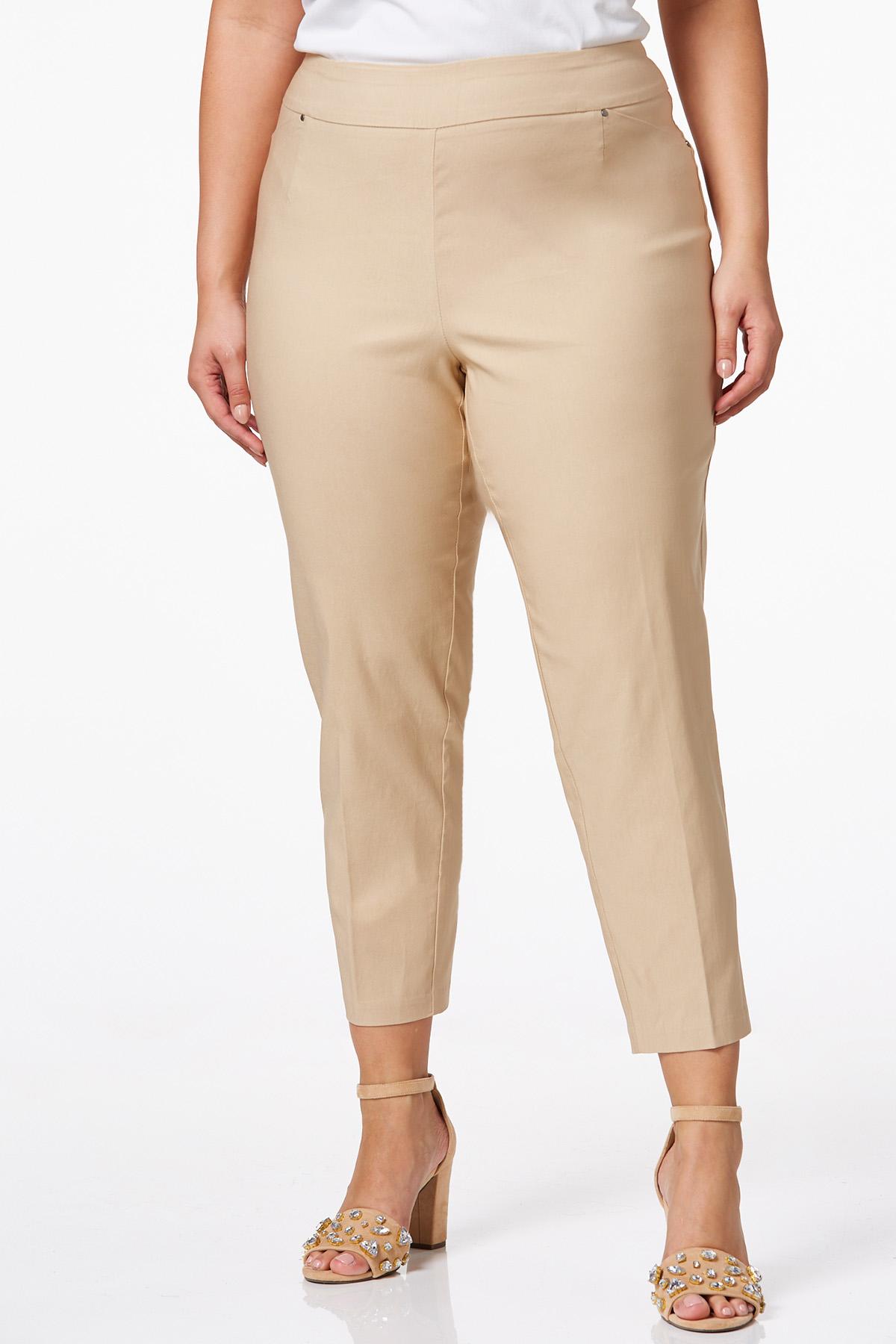 Cato Plus Petite Bengaline Pull On Pants