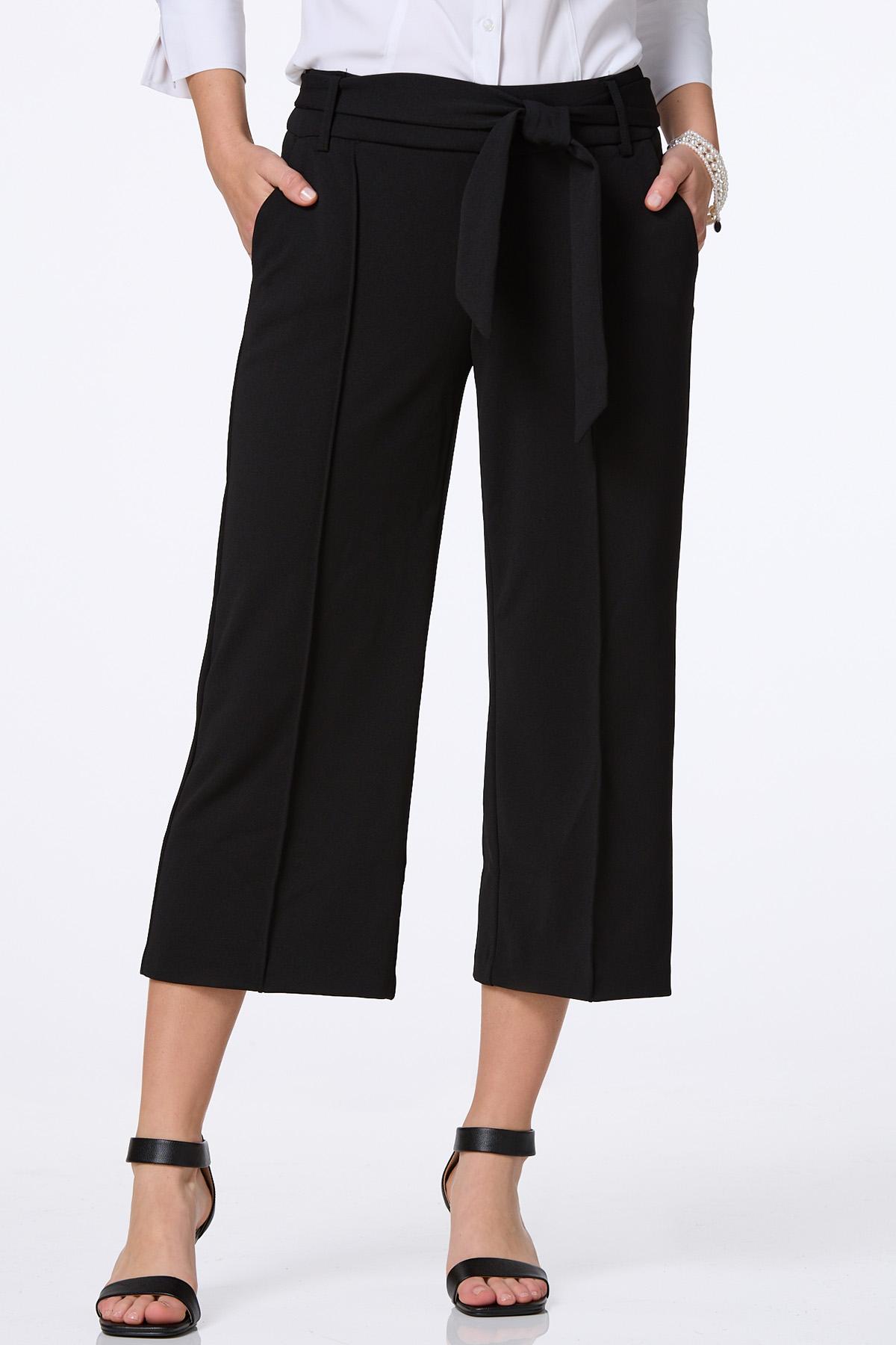 Cato Fashions  Cato Cropped Wide Leg Trouser Pants