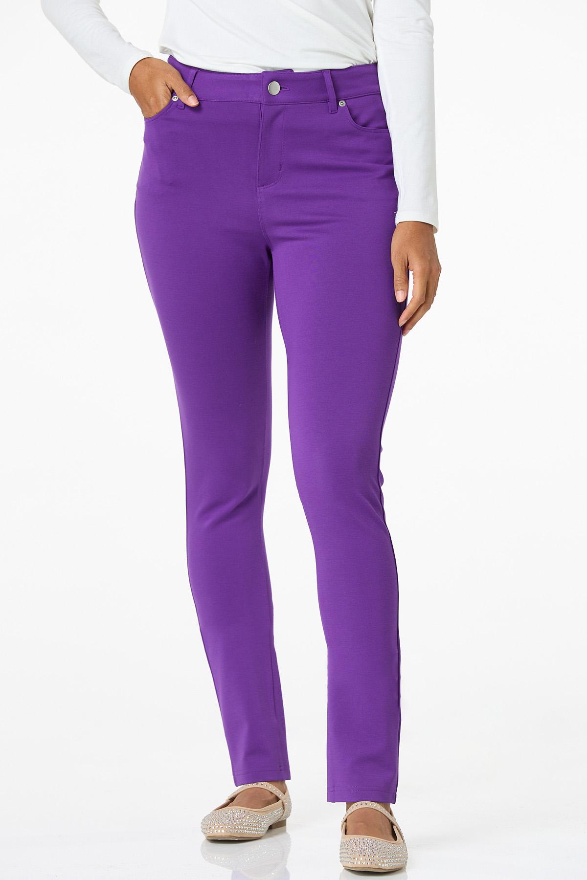 LIGHT PONTE TAPERED PANTS BLACK – carorie
