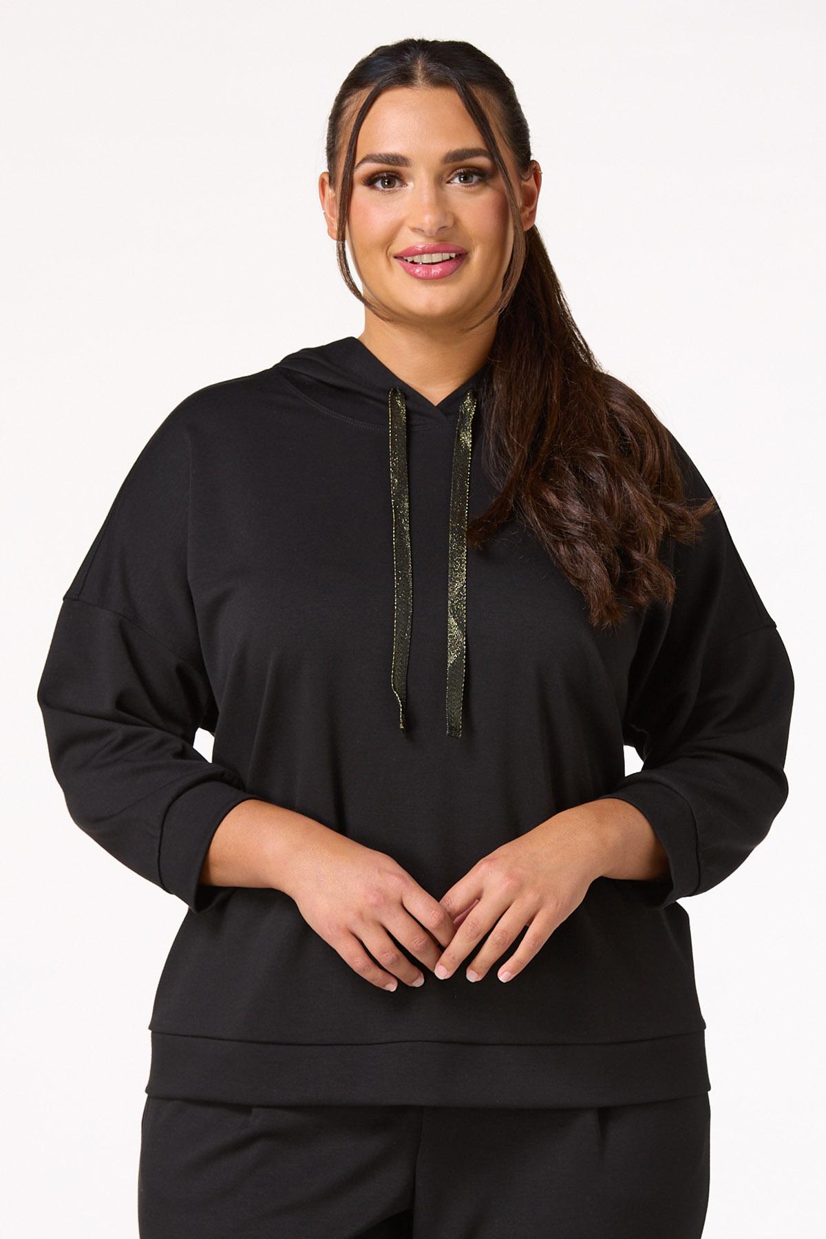 Plus size snuggle hoodie hotsell