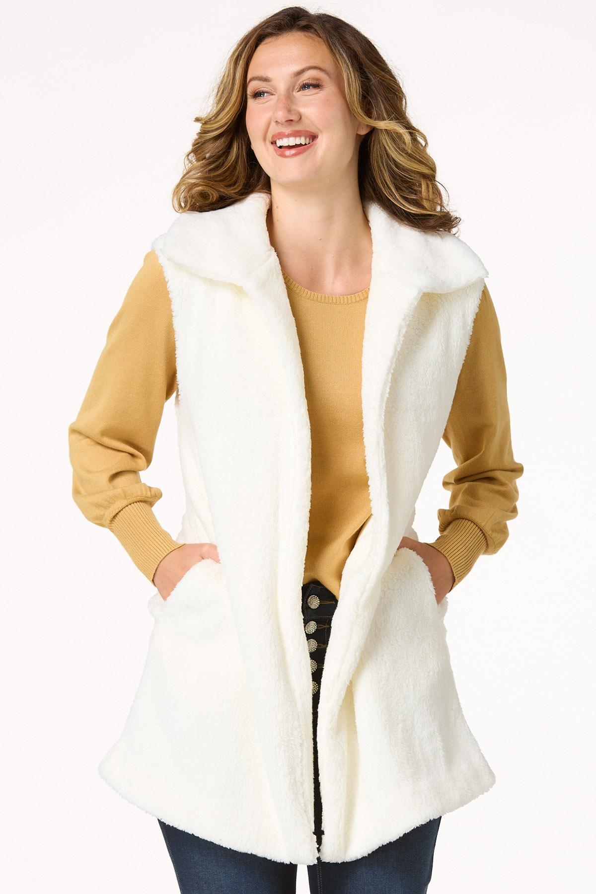 Cato fur vest deals