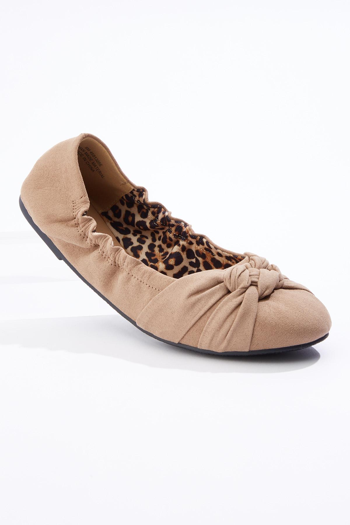  Cato Fashions | Cato Knot Scrunch Flats