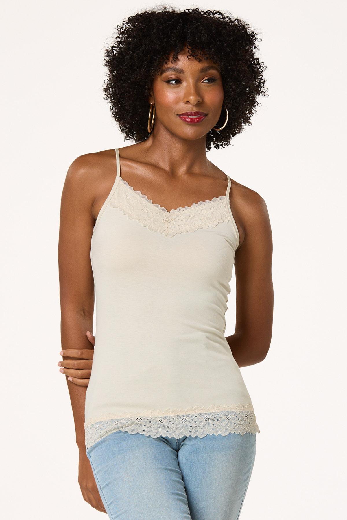 Cato Fashions | Cato Lace Trim Cami