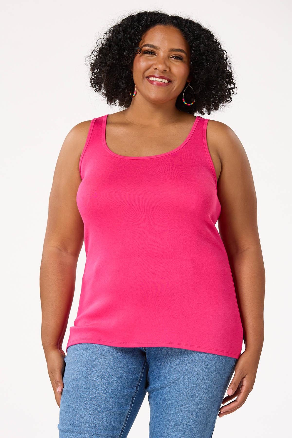  Cato Fashions | Cato Plus Size Essential Solid Tank