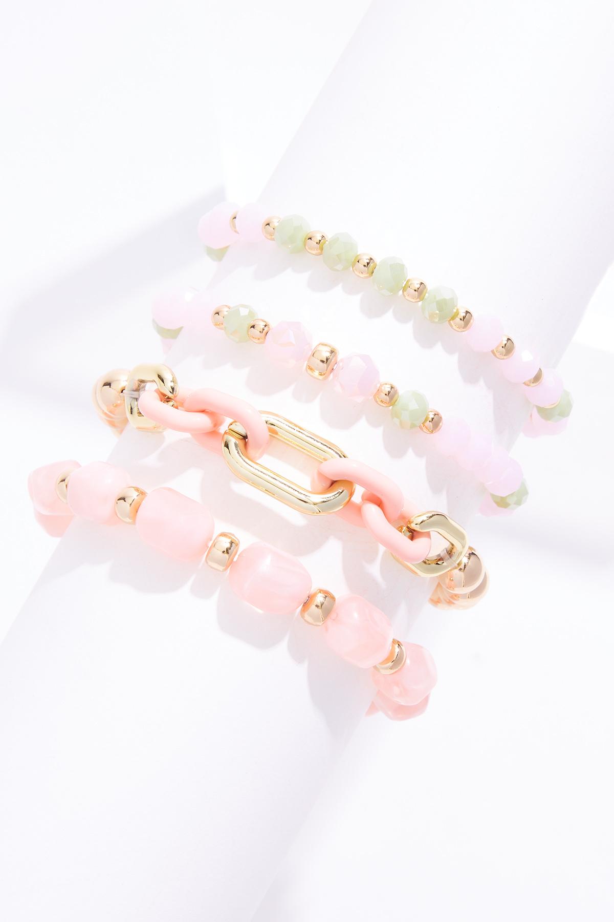  Cato Fashions | Cato Lucite Beaded Stretch Bracelet Set