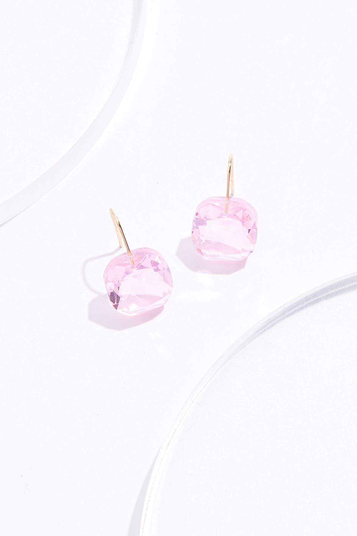  Cato Fashions | Cato Faceted Square Dangly Earrings