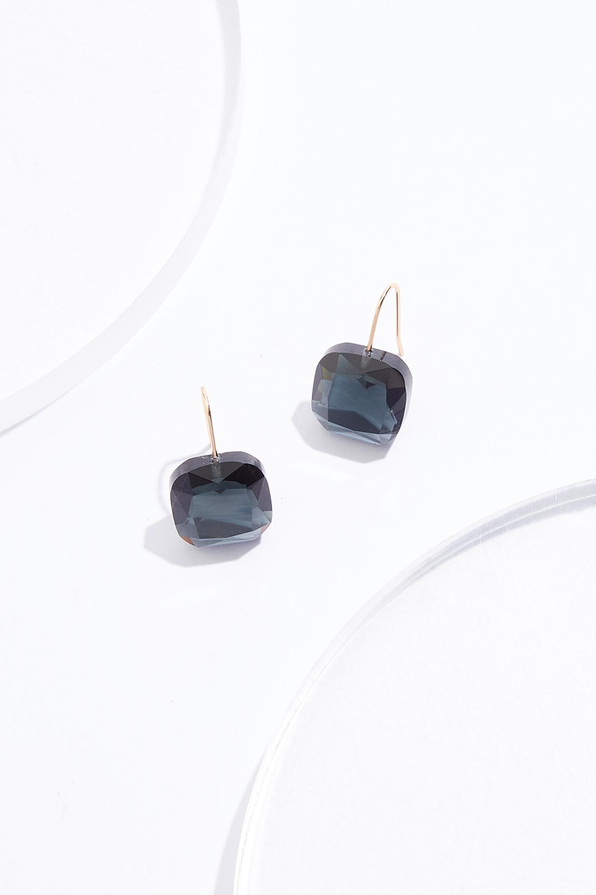  Cato Fashions | Cato Faceted Square Dangly Earrings
