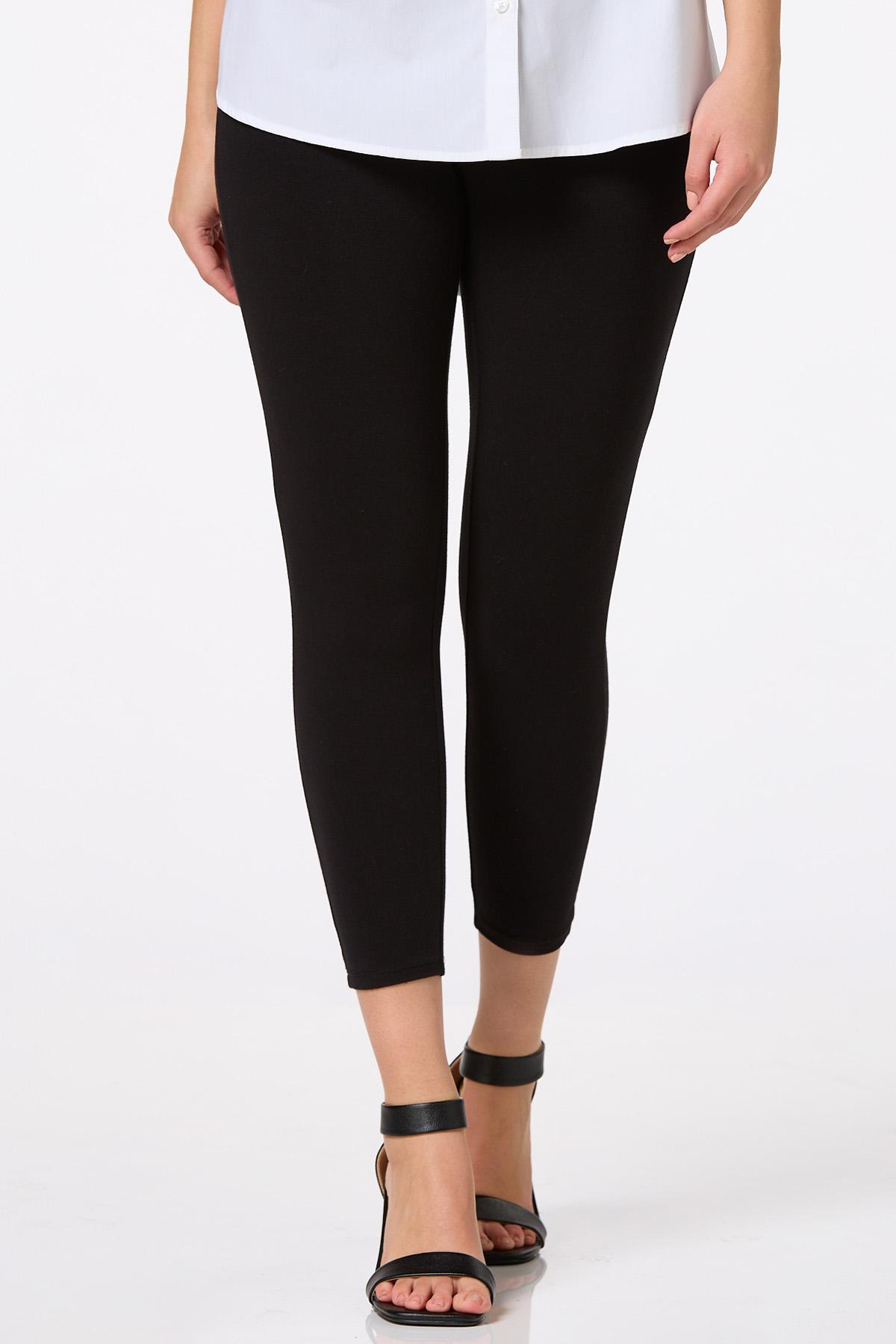  Cato Fashions | Cato Solid Cropped Leggings