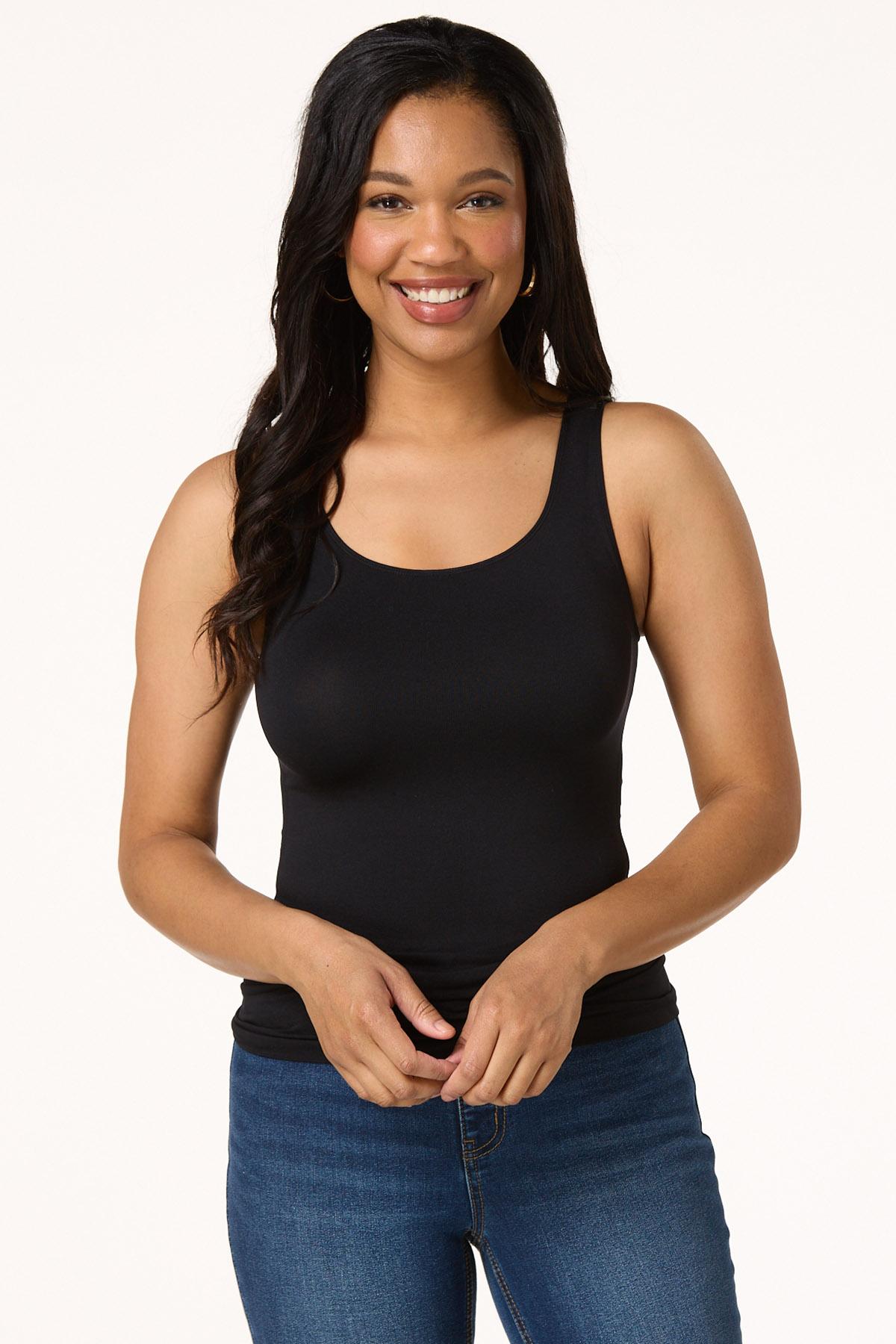  Cato Fashions | Cato Solid Seamless Tank