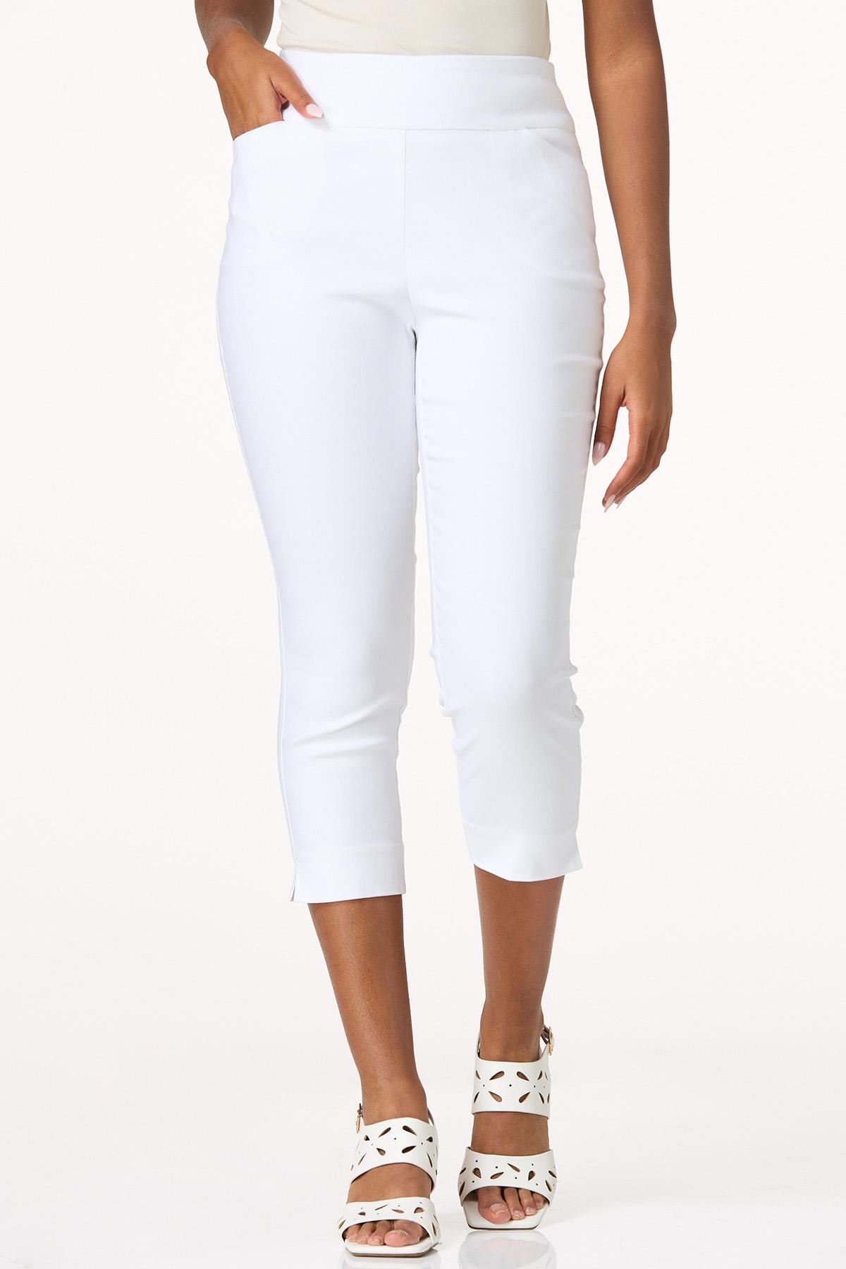  Cato Fashions | Cato Solid Bengaline Cropped Pants