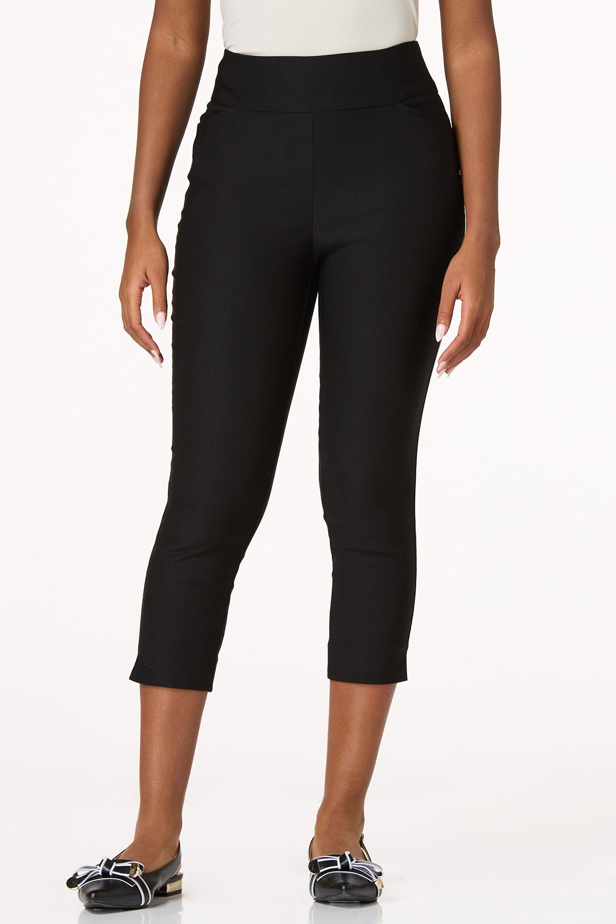  Cato Fashions | Cato Solid Bengaline Cropped Pants