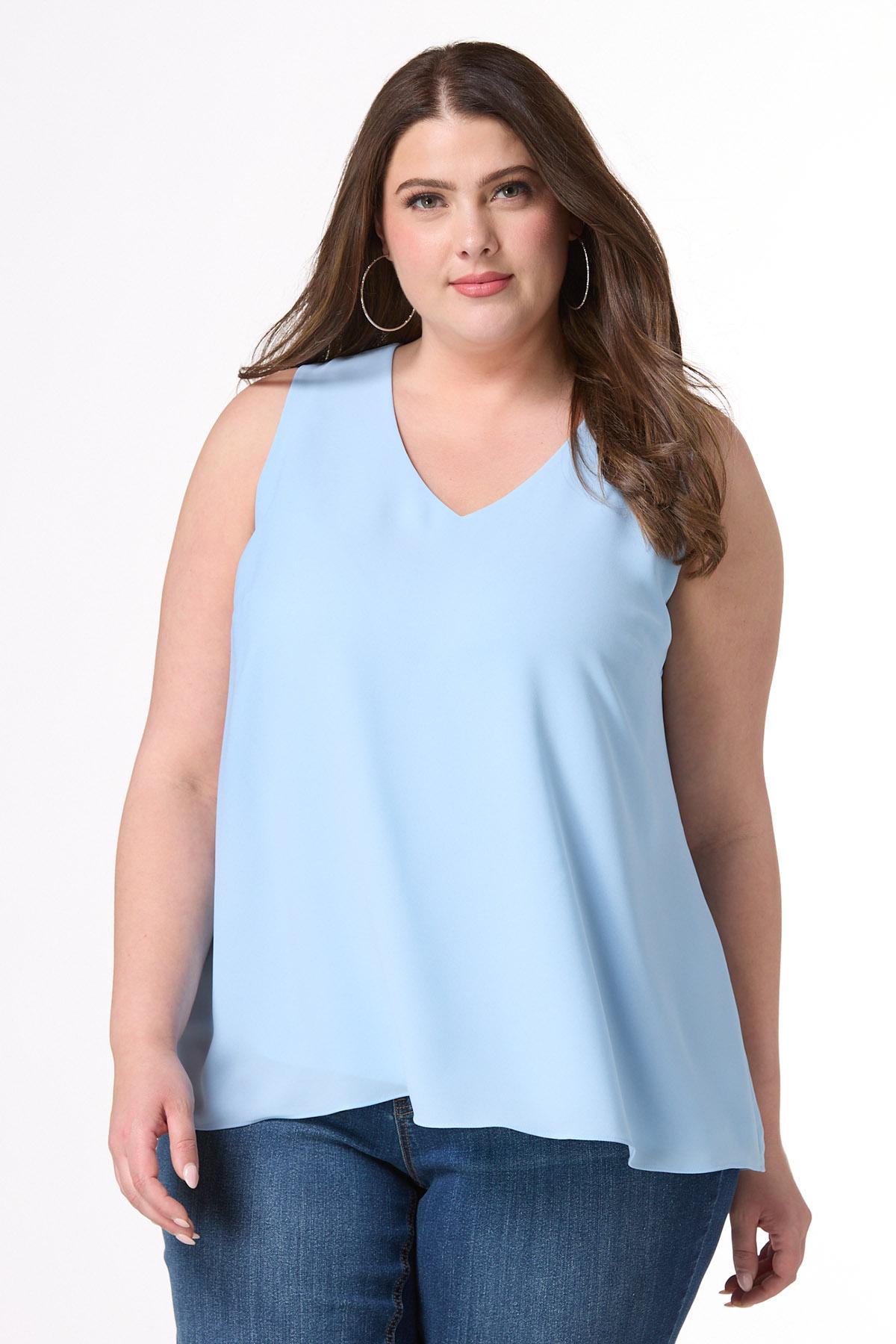 Cato Fashions | Cato Plus Size Double Layer Tank