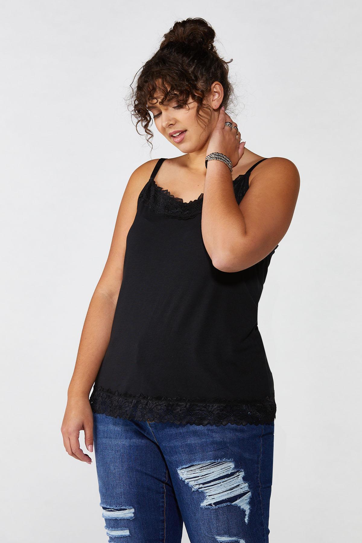 Cato Fashions | Cato Plus Size Lace Trim Cami