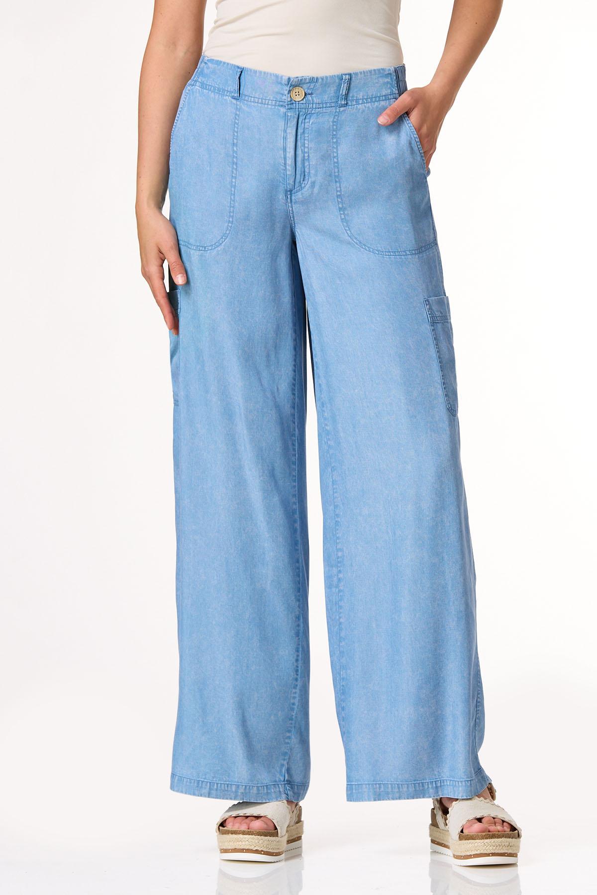  Cato Fashions | Cato Chambray Cargo Pants