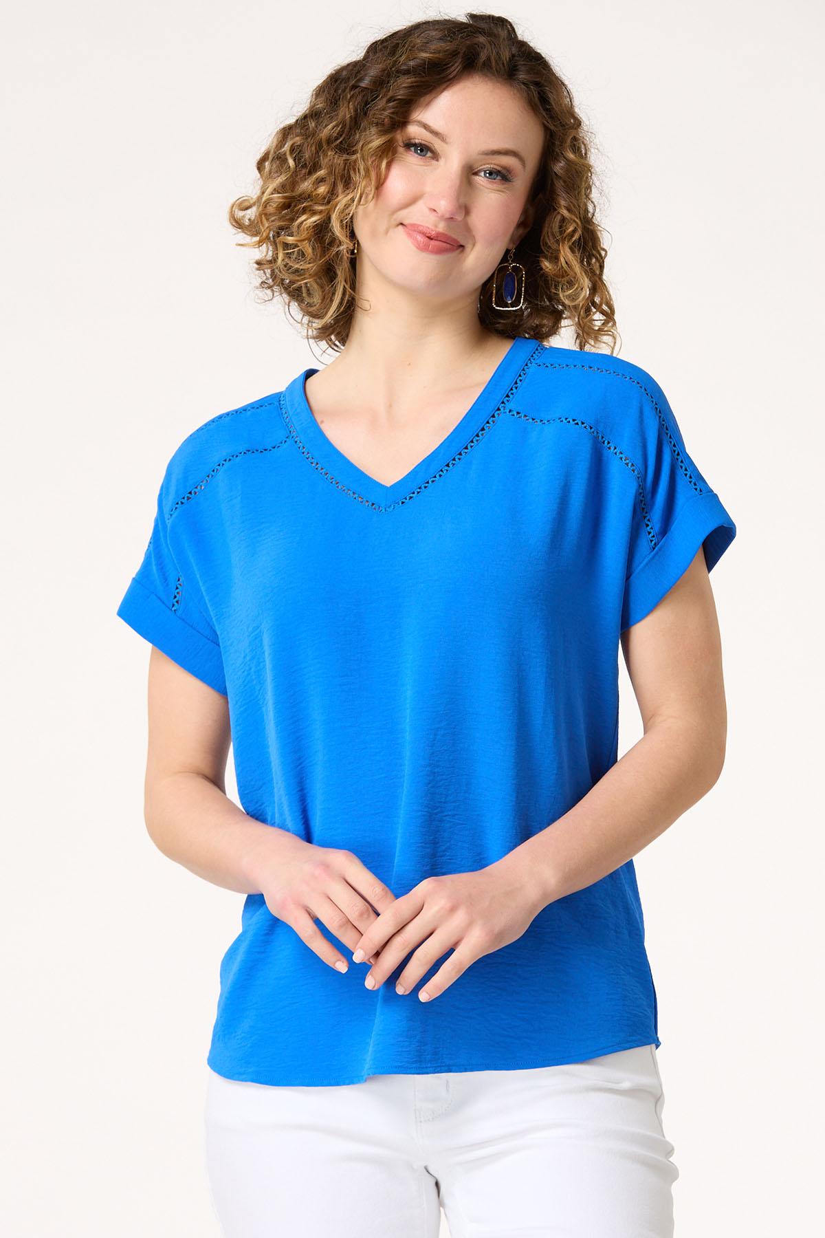 トップス koto Cato Fashions | Cato Zig Zag Stitch Top