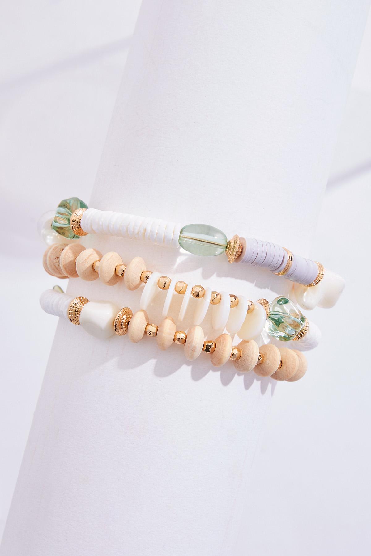  Cato Fashions | Cato Multi Beaded Coil Bracelet