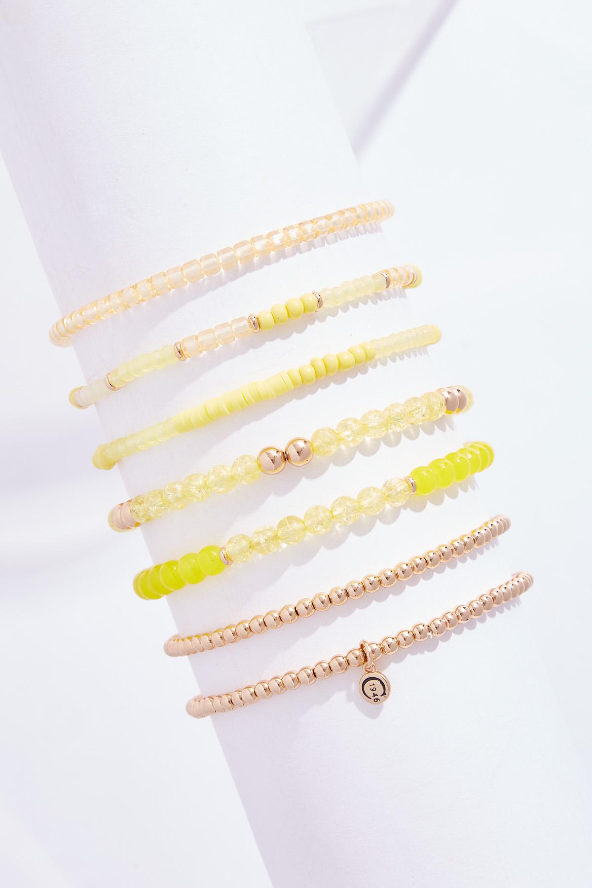  Cato Fashions | Cato Yellow Gold Stretch Bracelet Set