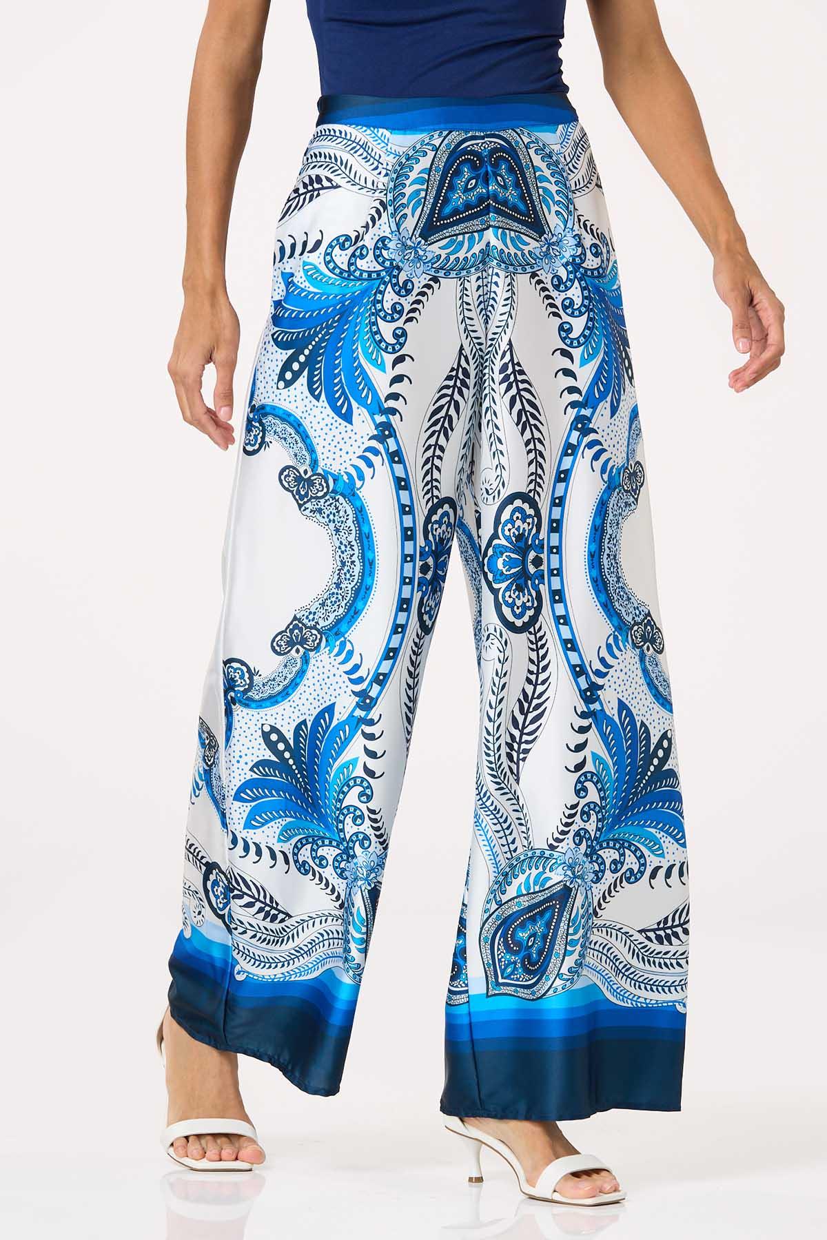 パンツ EXAMPLE PAISLEY PATTERN NYLON PANTS American Stitch Paisley Printed Stretch Nylon Pants – DTLR
