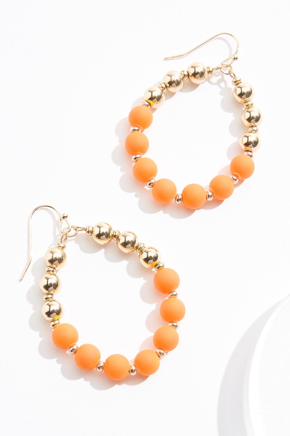  Cato Fashions | Cato Gold Rubber Coated Tear Earrings