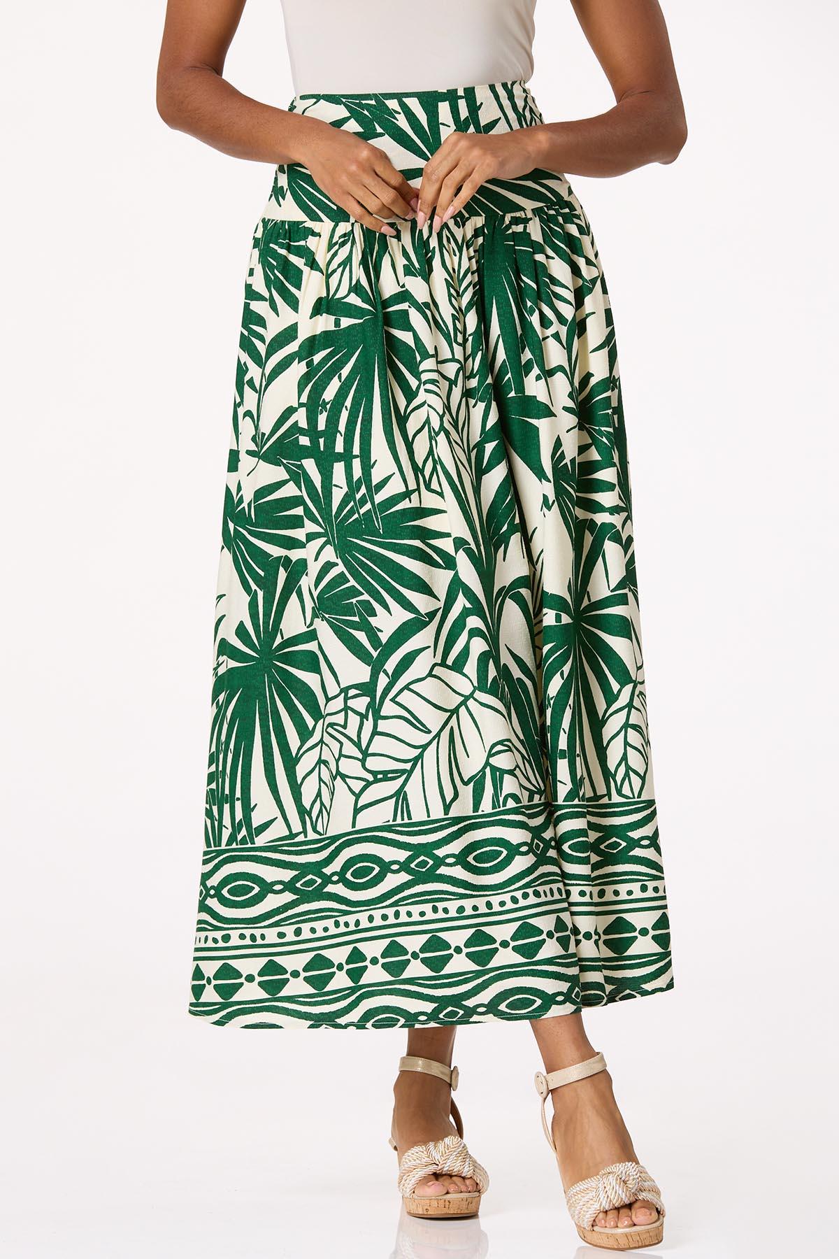 Cato Fashions | Cato Tropical A- Line Skirt