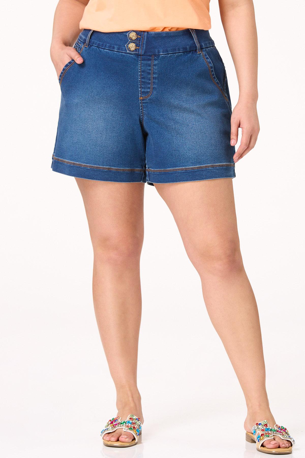  Cato Fashions | Cato Plus Size High Rise Denim Shorts