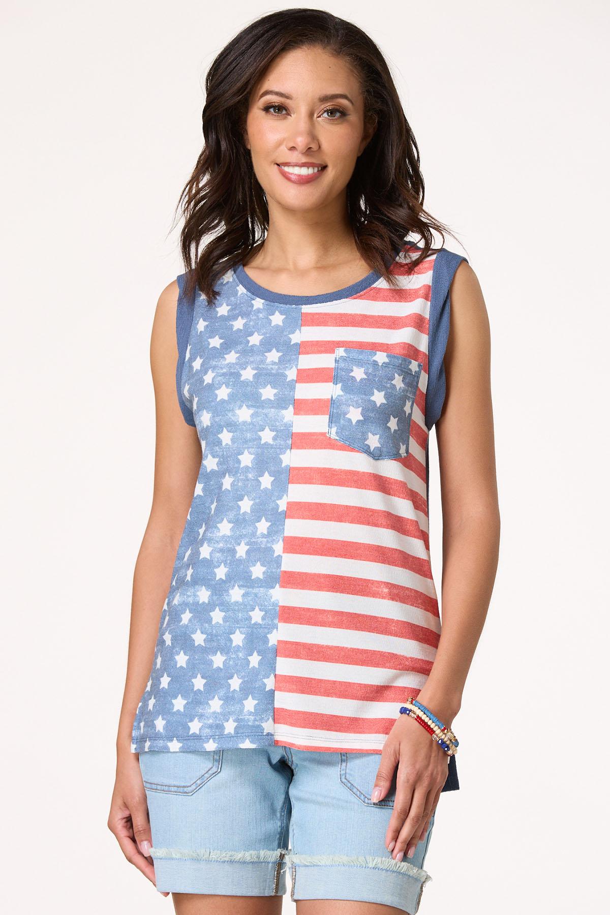 Cato Fashions | Cato Stars And Stripes Tank