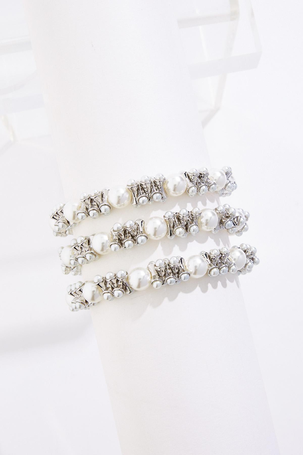 Rhinestone 3 Piece Set - Ivory Rhinestone 3 Piece Set - Ivory